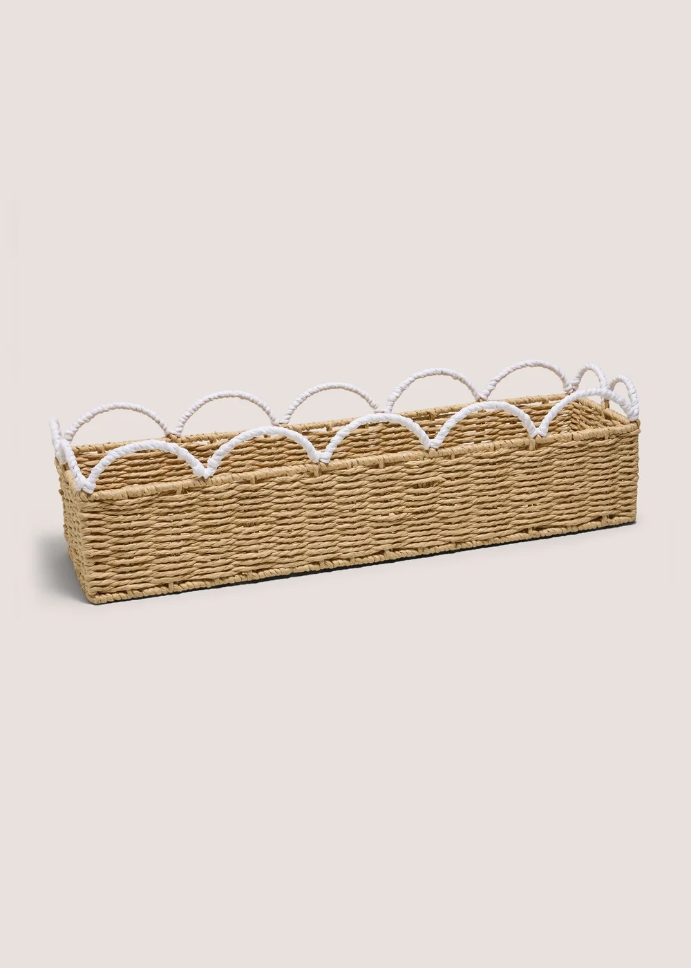 Cut Out Scallop Edge Window Tray Image 1