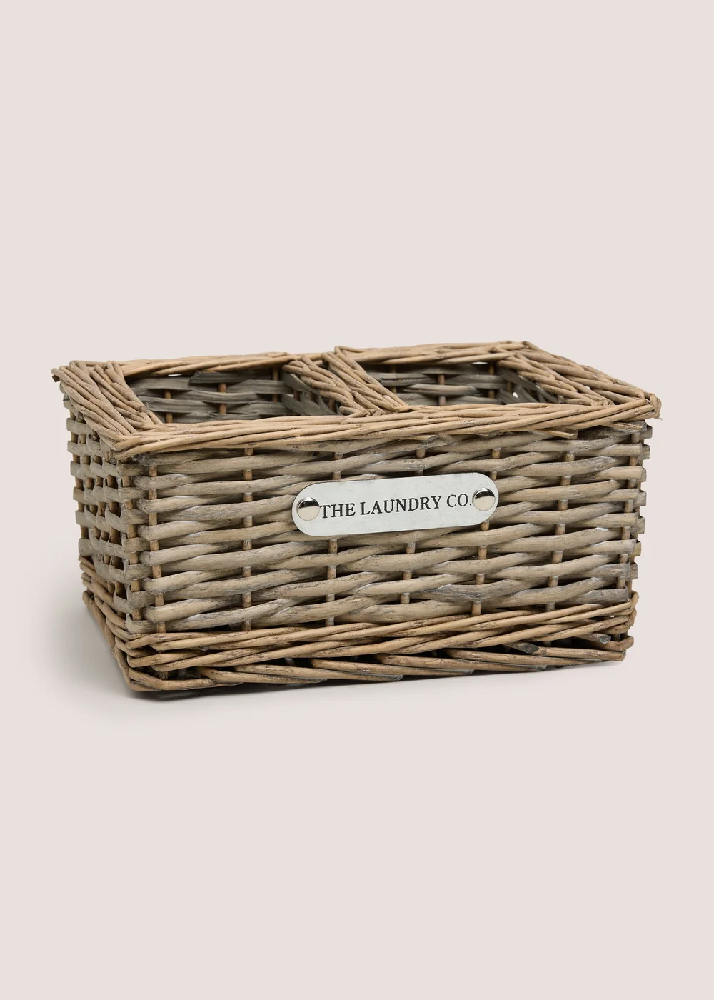 3 Piece Neutral Rope Laundry Baskets Image 1