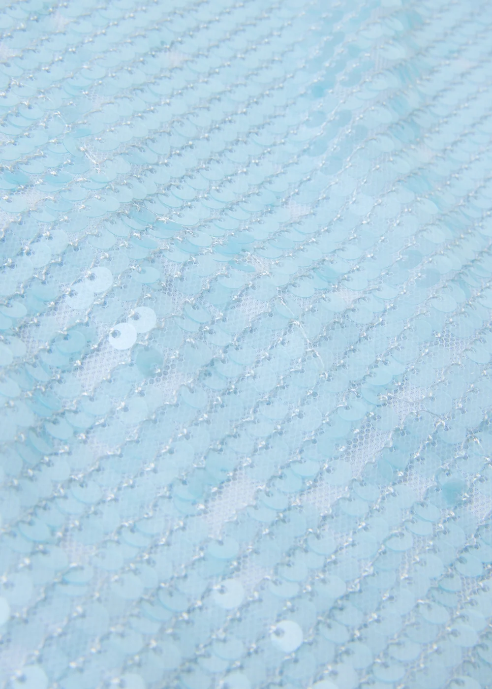 Girls Blue Sequin Dress (7-15yrs) - 7 Yrs Image 2