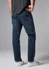Dark Wash 4 Way Stretch Slim Fit Jeans - 40 R Image 4
