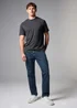 Dark Wash 4 Way Stretch Slim Fit Jeans - 40 R Image 1