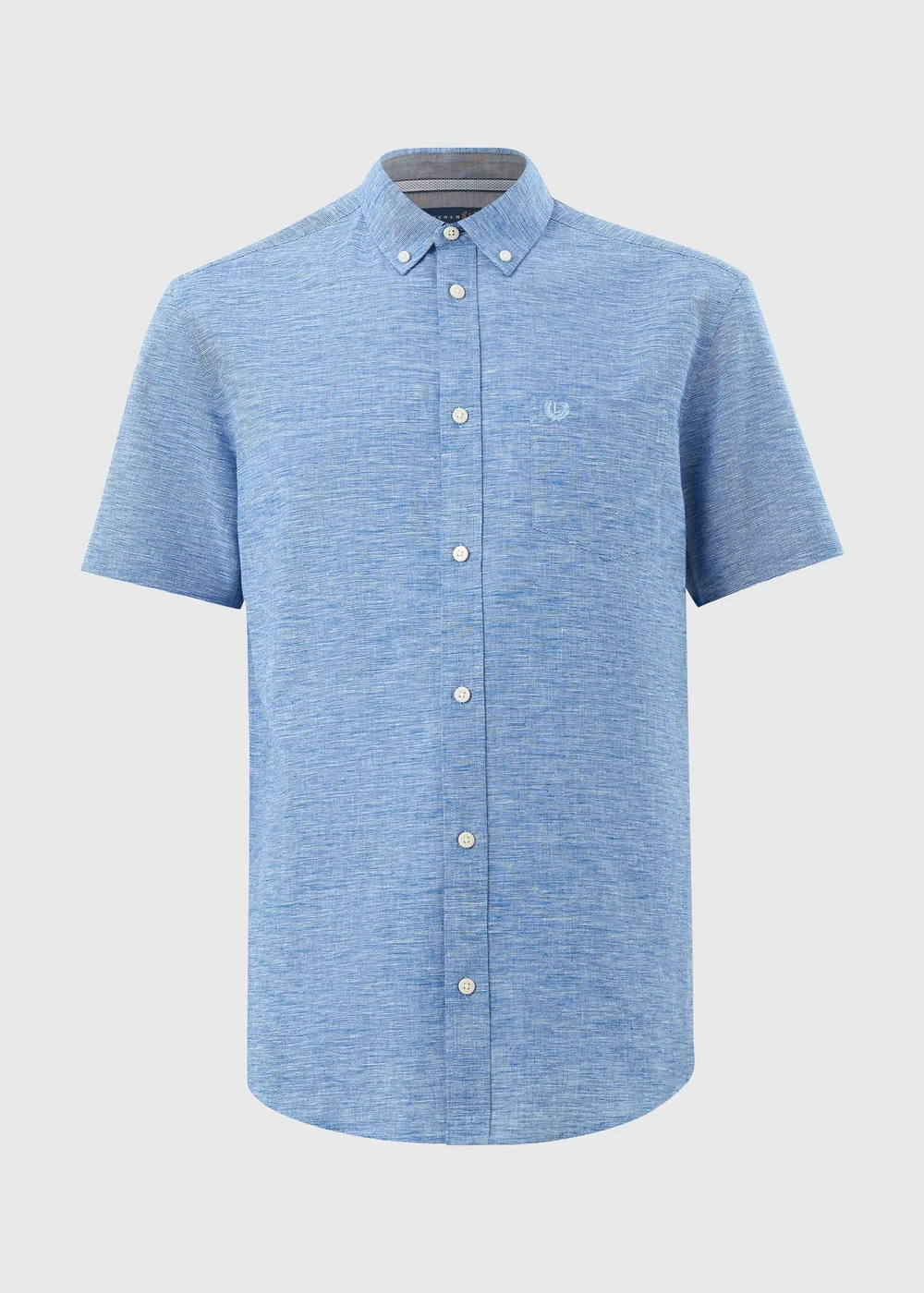Lincoln Linen Rich Short Sleeve Shirt - S Image 4