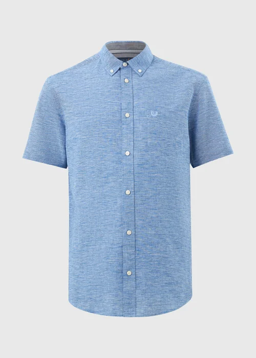 Lincoln Linen Rich Short Sleeve Shirt - S Image 4