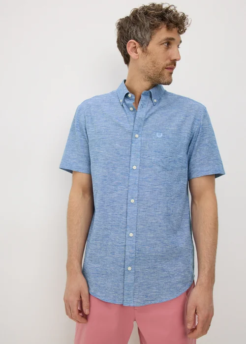 Lincoln Linen Rich Short Sleeve Shirt - S Image 1