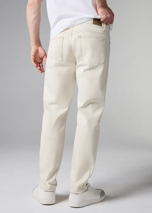 Ecru Tapered Jeans - 40 S Image 4