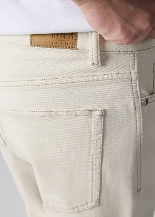 Ecru Tapered Jeans - 40 S Image 5