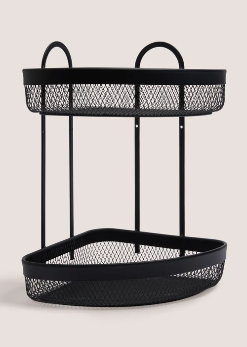 Black Mesh Metal Corn Caddy Image 1