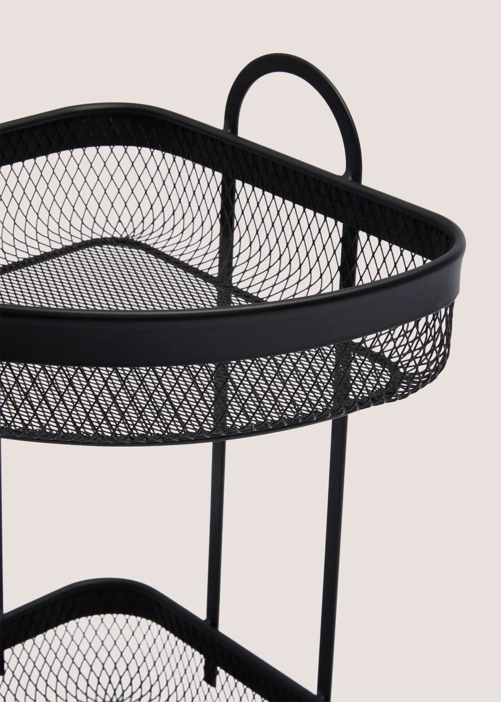 Black Mesh Metal Corn Caddy Image 2