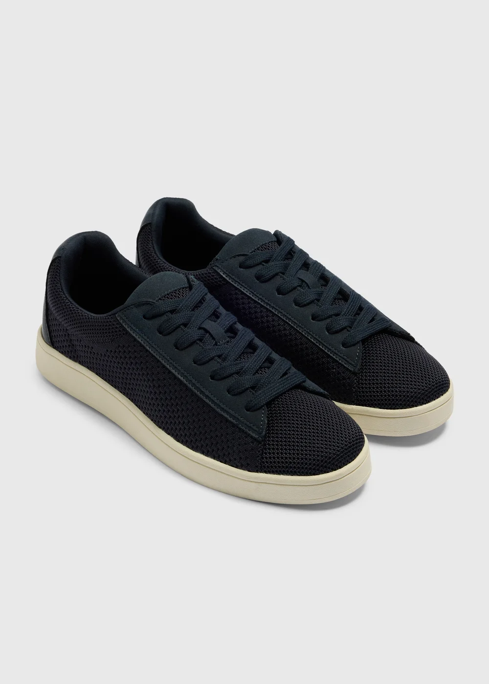 Navy Mesh Trainers - 6 Image 1