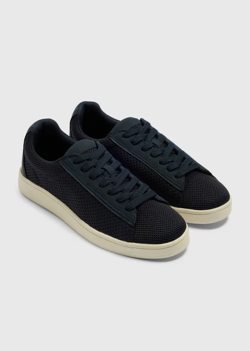 Navy Mesh Trainers - 6 Image 1