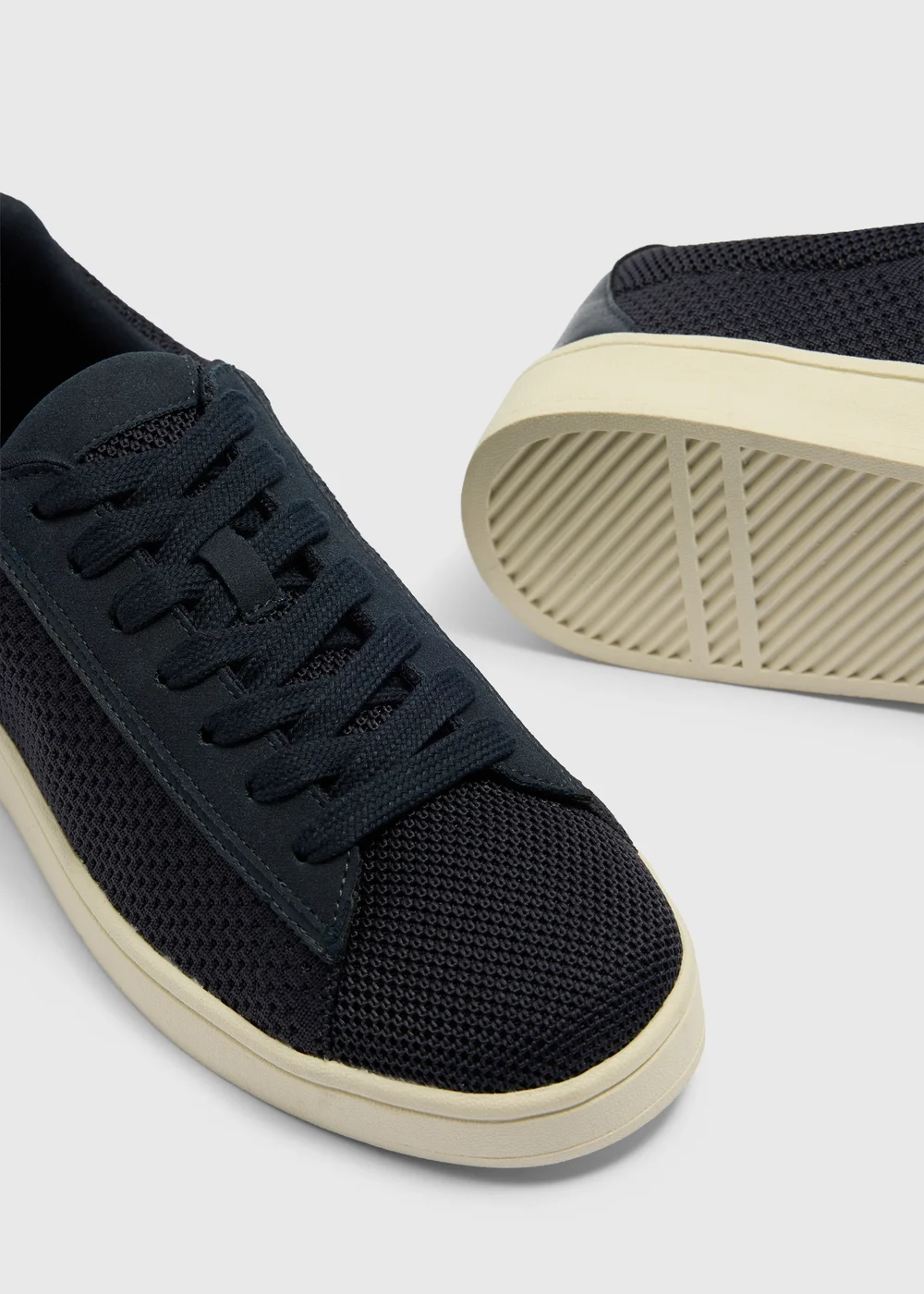 Navy Mesh Trainers - 6 Image 2