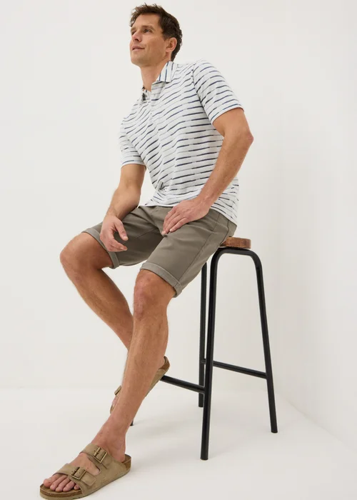 Mushroom Slim Fit Shorts - 38 waist Image 1