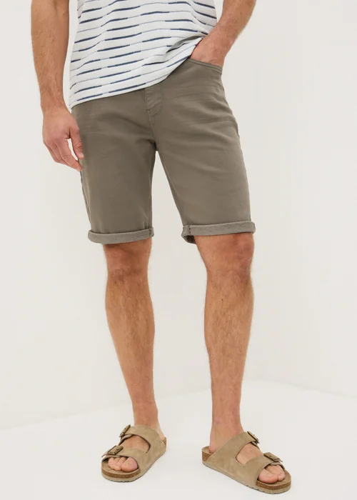 Mushroom Slim Fit Shorts - 38 waist Image 2