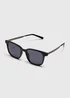 Black Metal Arm Sunglasses Image 1