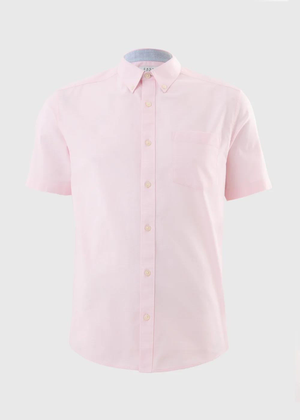 Pink Short Sleeve Oxford Shirt - S Image 4