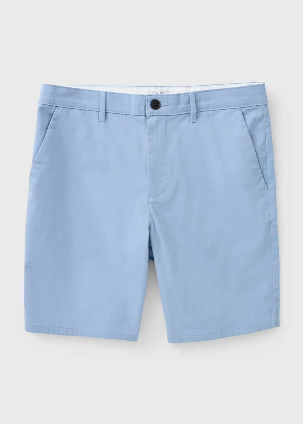 Light Blue Regular Fit Chino Shorts - 30 Image 1