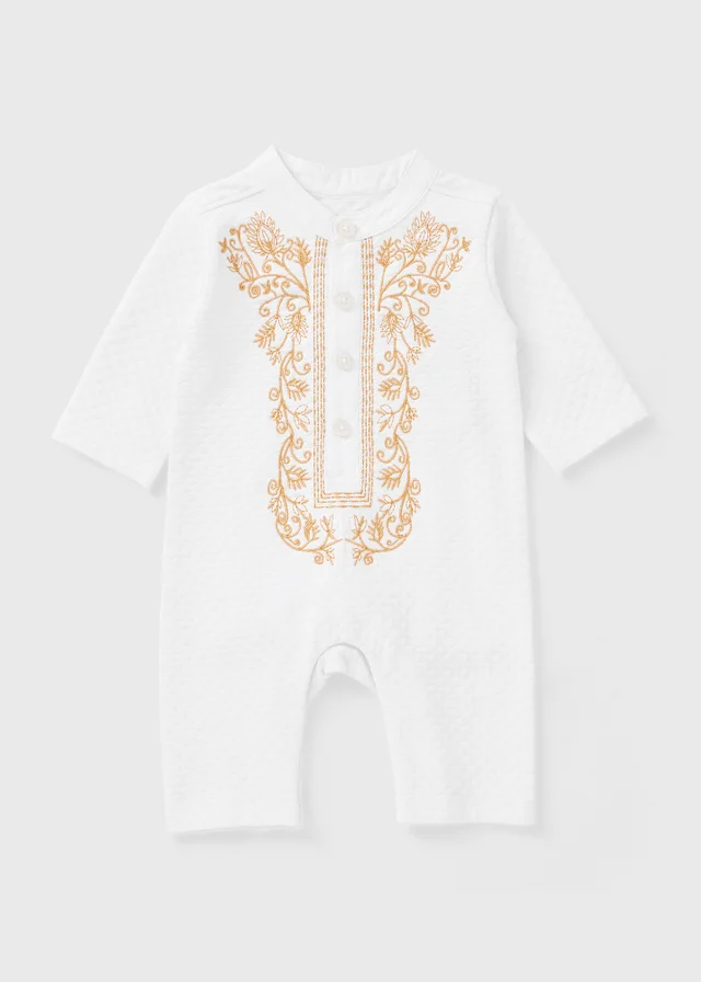 Baby White Eid Romper (Newborn-23mths)