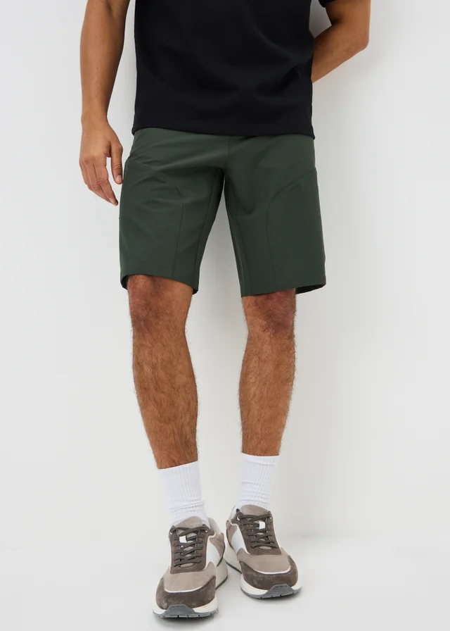Teal Showerproof Trek Shorts