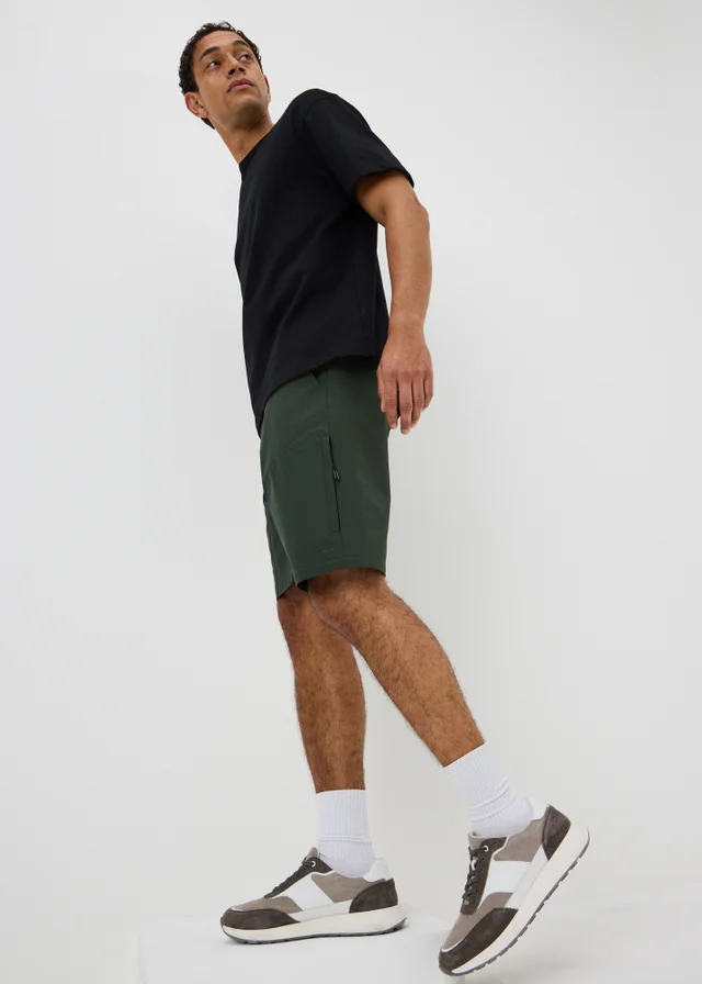 Teal Showerproof Trek Shorts