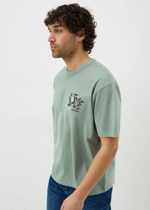 Green Portugal Graphic T-Shirt - 3XL Image 2