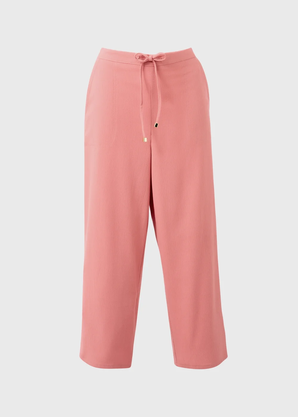 Pink Cropped Clipper Trousers - 18 Image 4