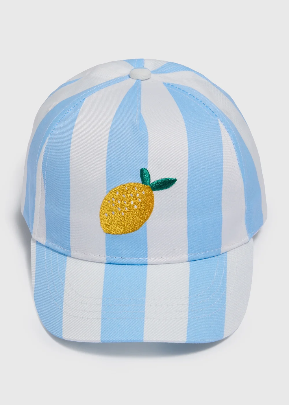 2 Pack Girls Multicolour Fruit Caps (3-13yrs) - Age 11 - 13 Years Image 2