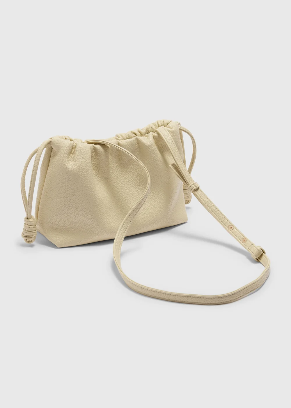 Cream Pouch Bag - One Size Image 4