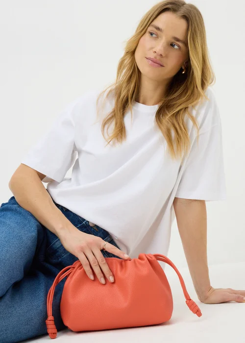 Coral Pouch Bag - One Size Image 1