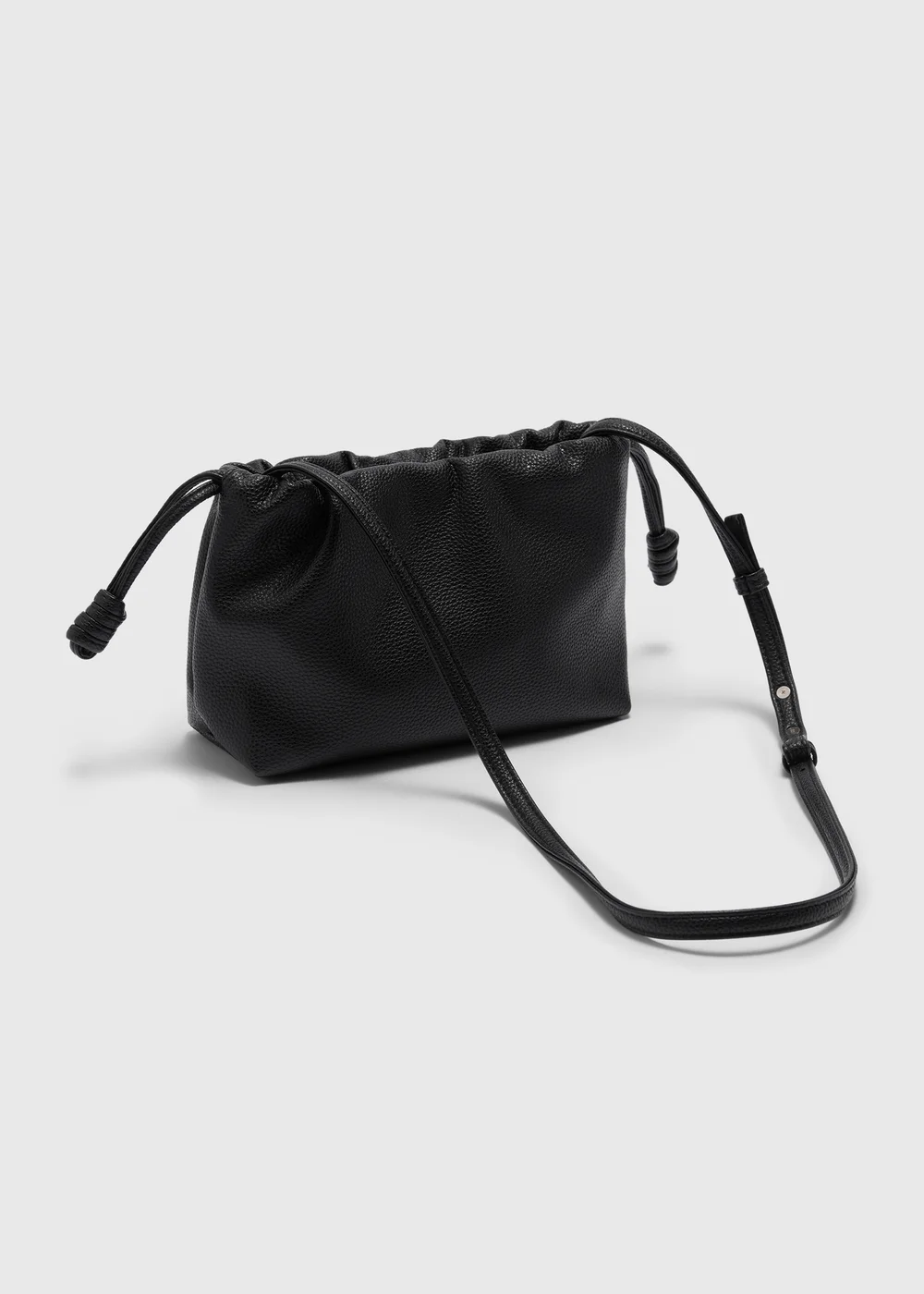 Black Pouch Bag - One Size Image 4