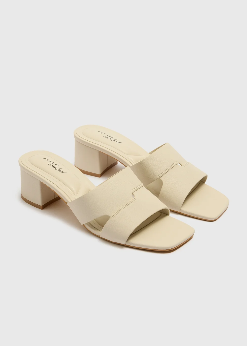 Stone Mule Block Heels - 5 Image 1
