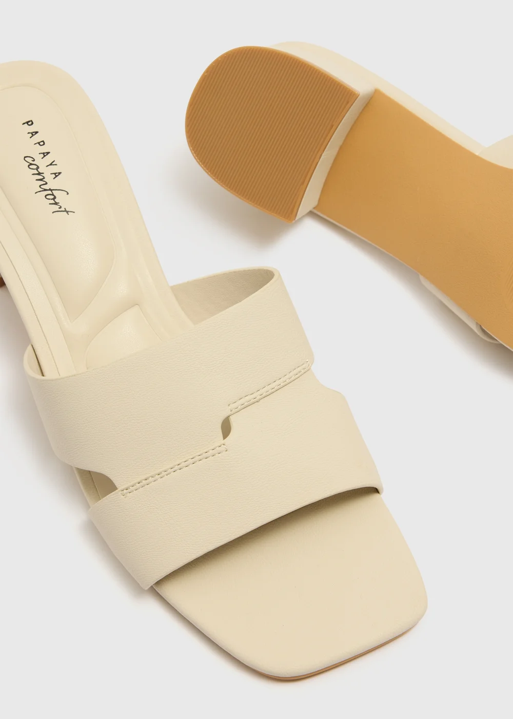 Stone Mule Block Heels - 5 Image 2