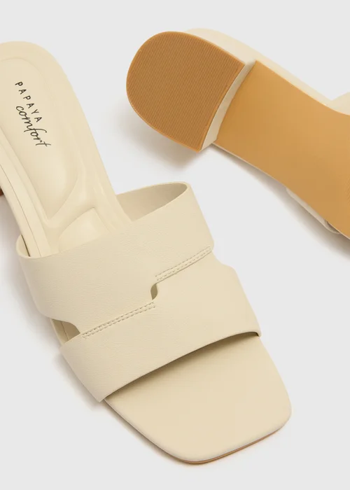 Stone Mule Block Heels - 5 Image 2