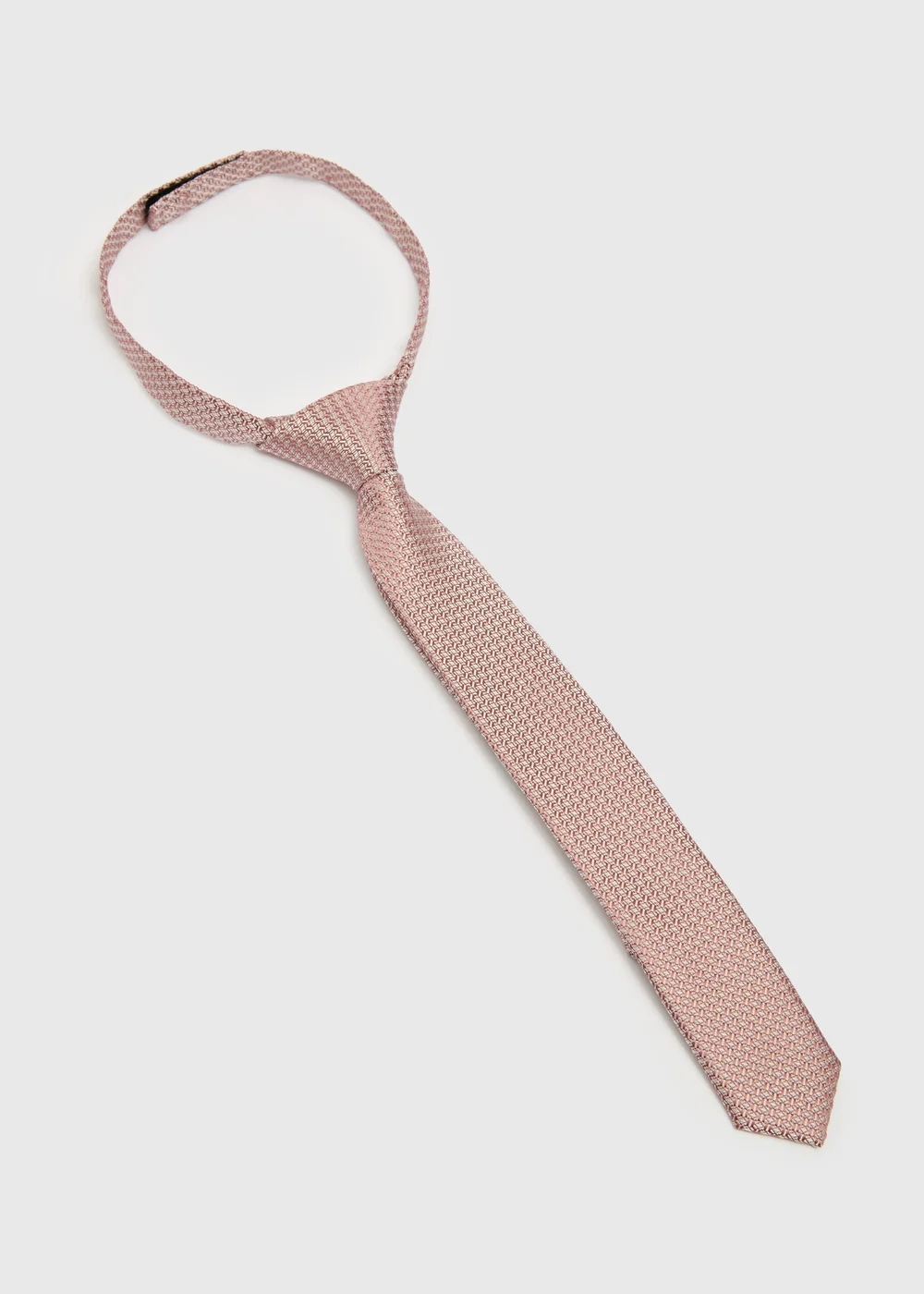 Boys Pink Rip Tape Tie (3-6yrs) - Age 3 - 6 Years Image 1