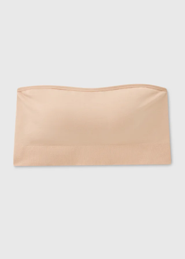 Nude Seam Free Padded Bandeau Bra