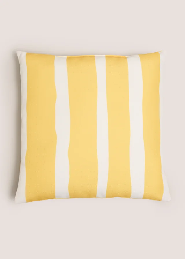 Yellow Stripe Cushion