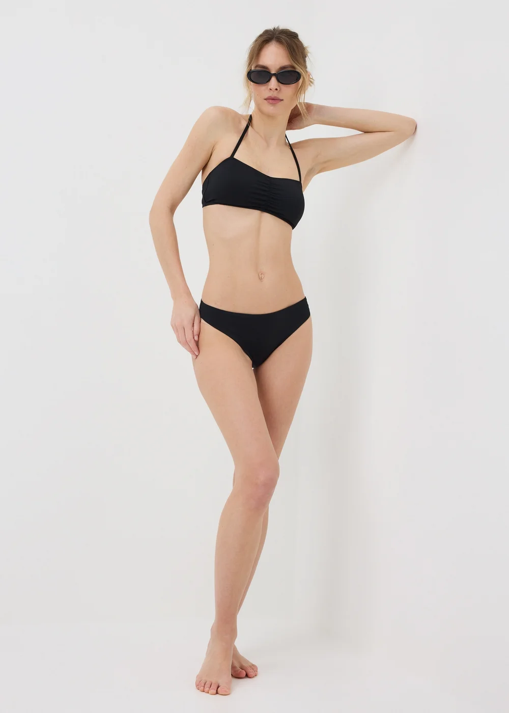 Black Full Side Bikini Bottoms - 16 Image 1
