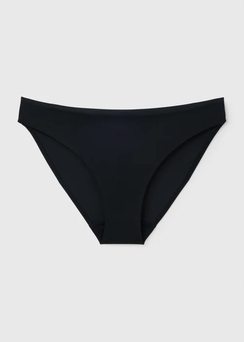 Black Full Side Bikini Bottoms - 16 Image 3