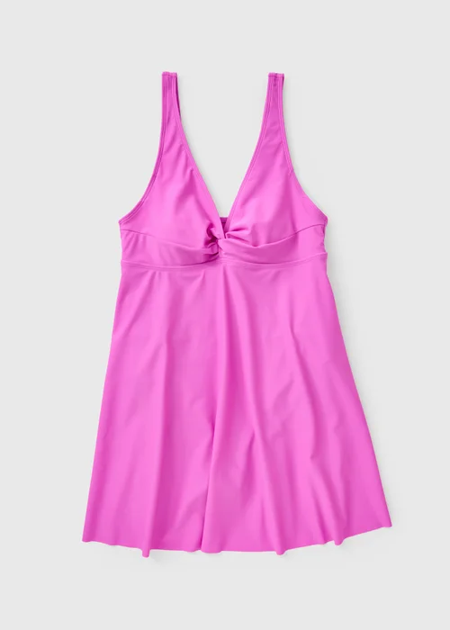 Pink Shapewear Swim Dress - 26 Image 2