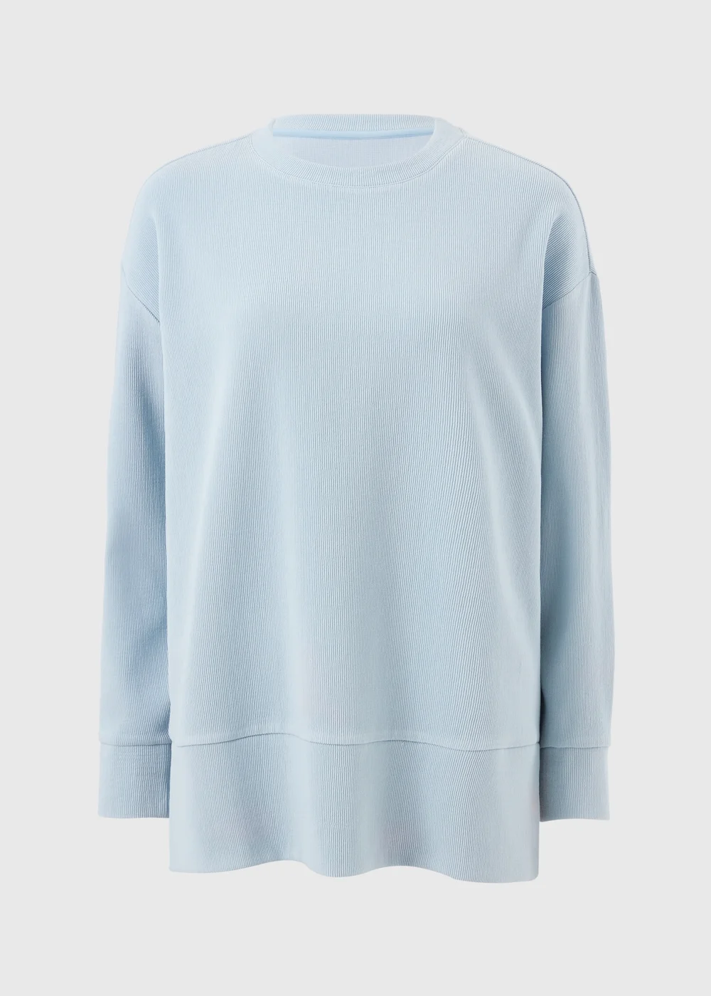 Souluxe Light Blue Longline Sweatshirt - M Image 3