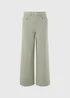 Green Wide Leg Jeans - 22/L29 Image 4