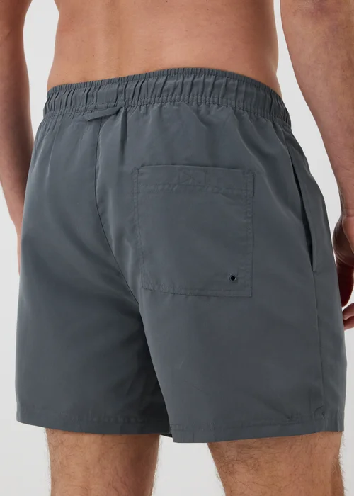 Charcoal Essential Regular Fit Swim Shorts - XXXL Image 2