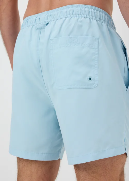 Light Blue Essential Regular Fit Swim Shorts - XS Image 2