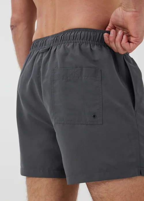 Charcoal Short Length Essential Swim Shorts - XS Image 2