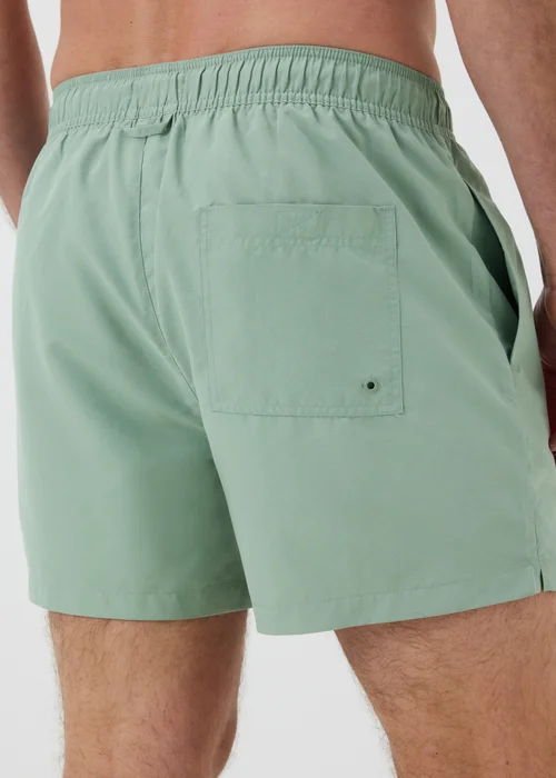 Sage Green Short Length Essential Swim Shorts - XS Image 2