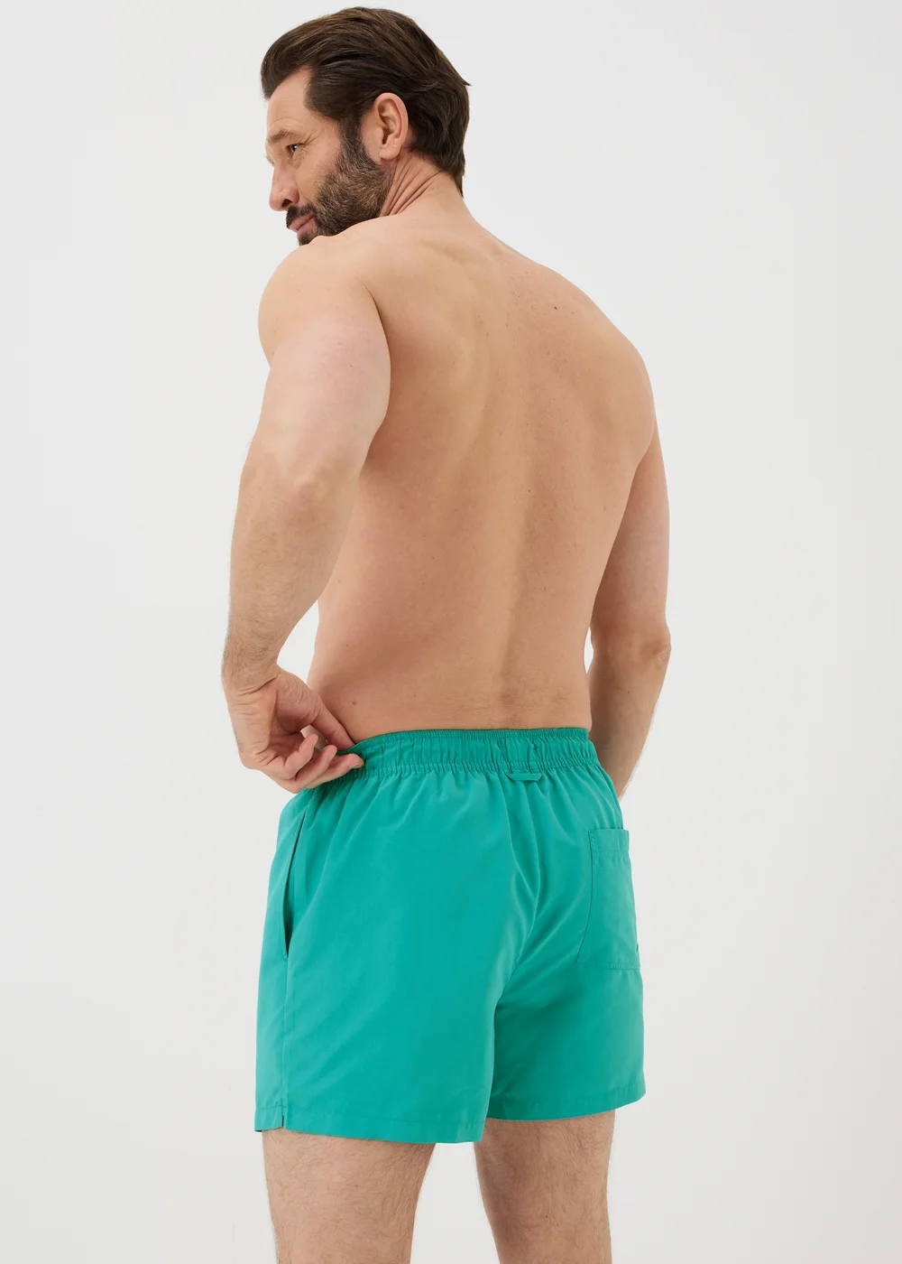 Aqua Blue Short Length Essential Swim Shorts - XS Image 2