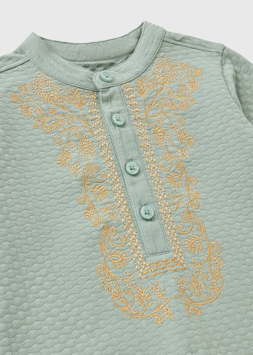 Baby Sage Eid Romper (Newborn-23mths) - Up to 1 Month Image 2
