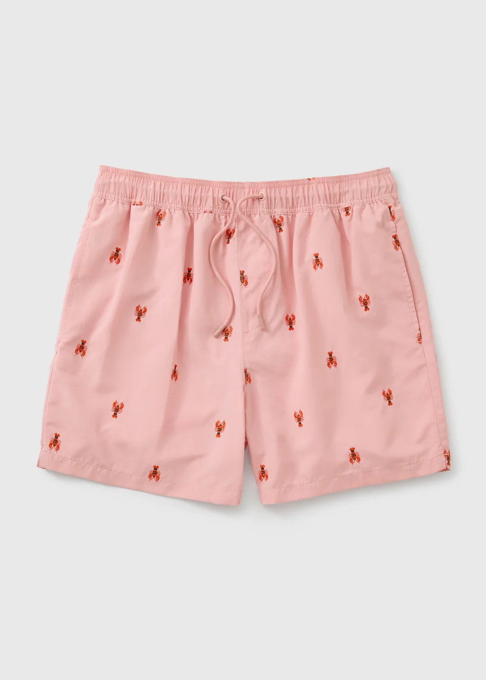 Pink Lobster Embroidered Swim Shorts - XXXL Image 3