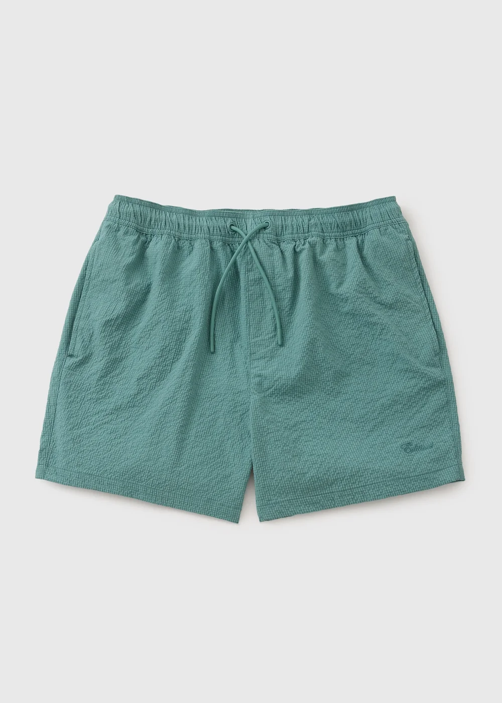 Green Seersucker Swim Shorts - XXXL Image 3