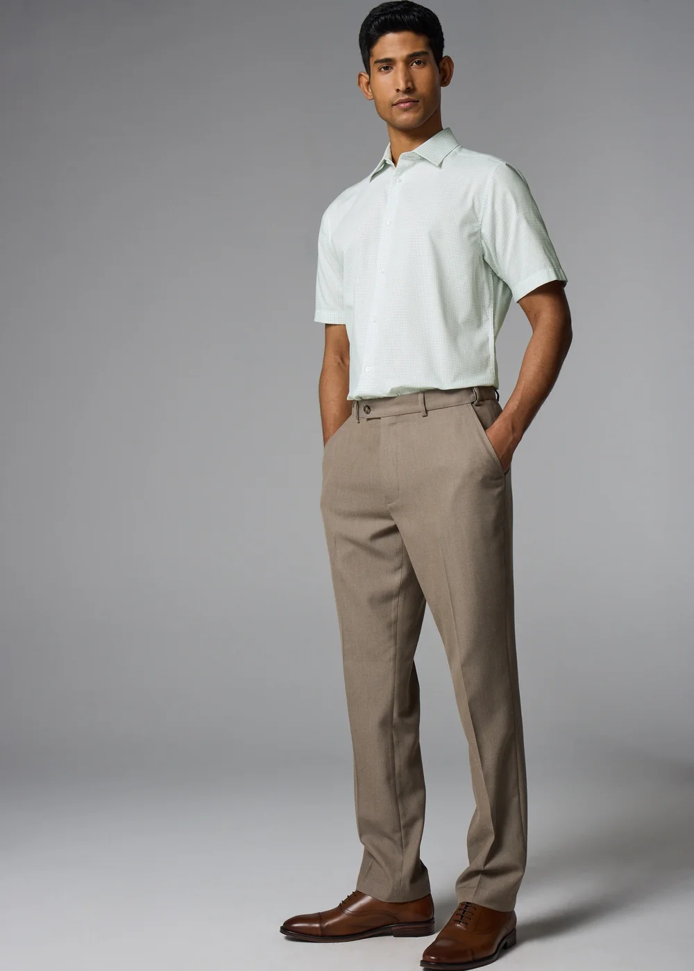 Taylor & Wright Green Check Shirt - S Image 2