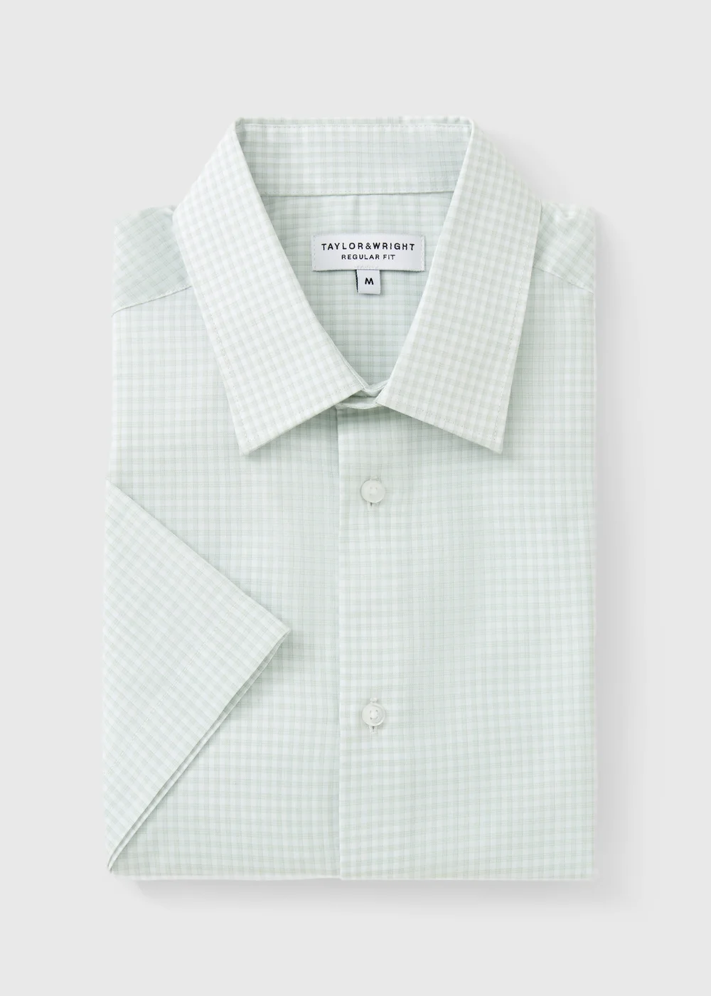Taylor & Wright Green Check Shirt - S Image 5